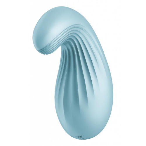Satisfyer Dipping Delight - Вибратор, 9х6 см (голубой)